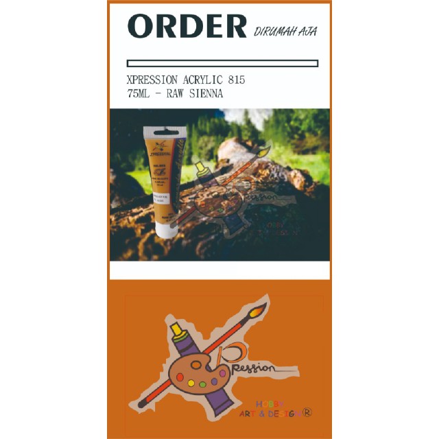 

XP LEONARDO ACRYLIC 75 ML RAW SIENA