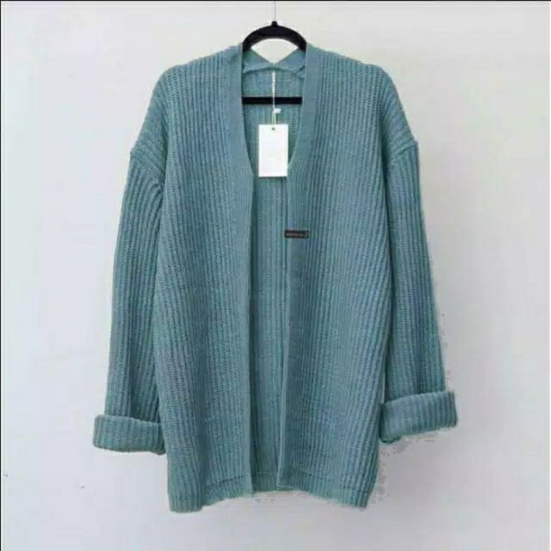 CARDIGAN RAJUT BERSKA PREMIUM TERLARIS MKM-Denim