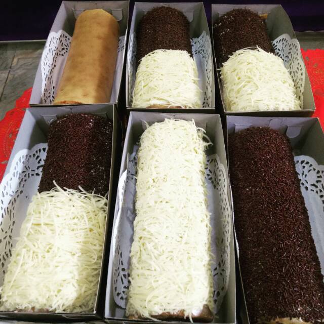 

Bolu gulung filling keju