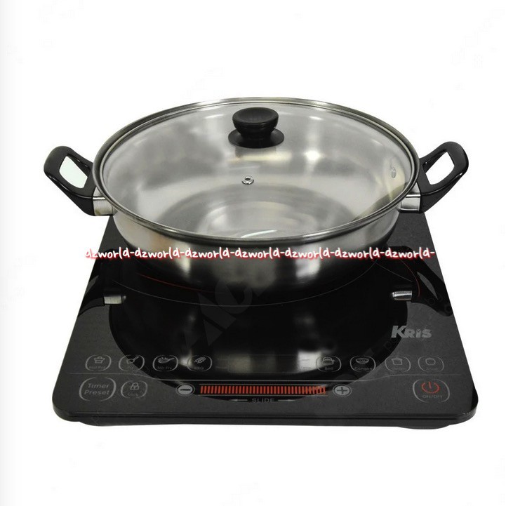 Kris Induction Cooker Tungku Induksi Kompor Listrik Portable Krischef Cook