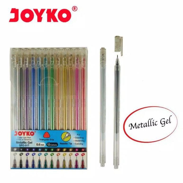 

Metallic Gel 12 Warna JOYKO 0,6mm GPC-317