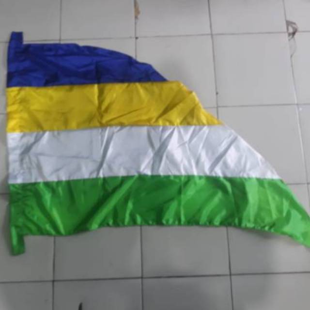 Bendera color guard tanpa tiang