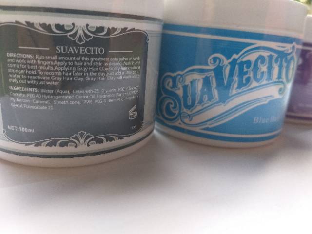 Suavecito Pomade Color / Pomade Warna Wax Clay / Warna Tidak Permanen - 100 Gram