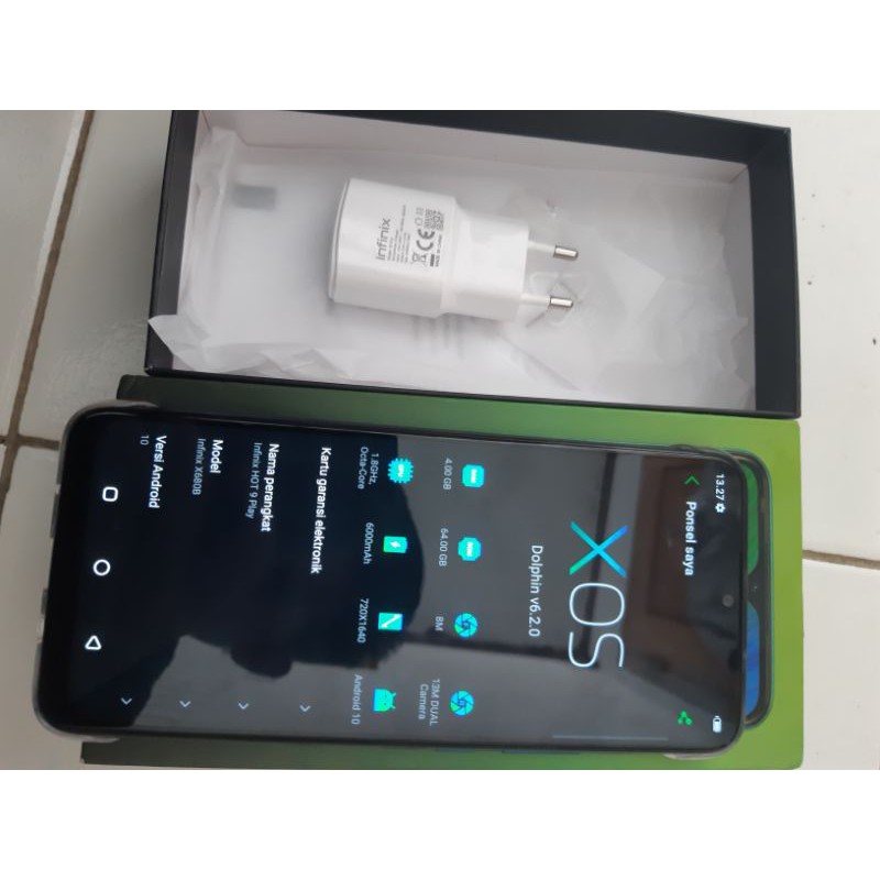 INFINIX HOT 9 PLAY RAM 4/64