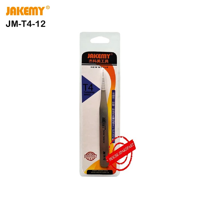 JAKEMY JM-T4-12 Professional Extra Strength Tweezer Original