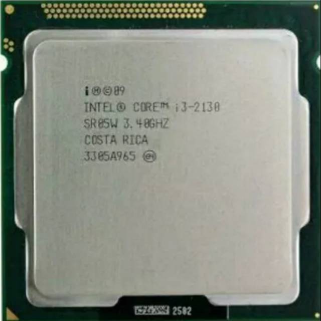 Processor Intel core i3 2130 Tray + Fan Socket 1155