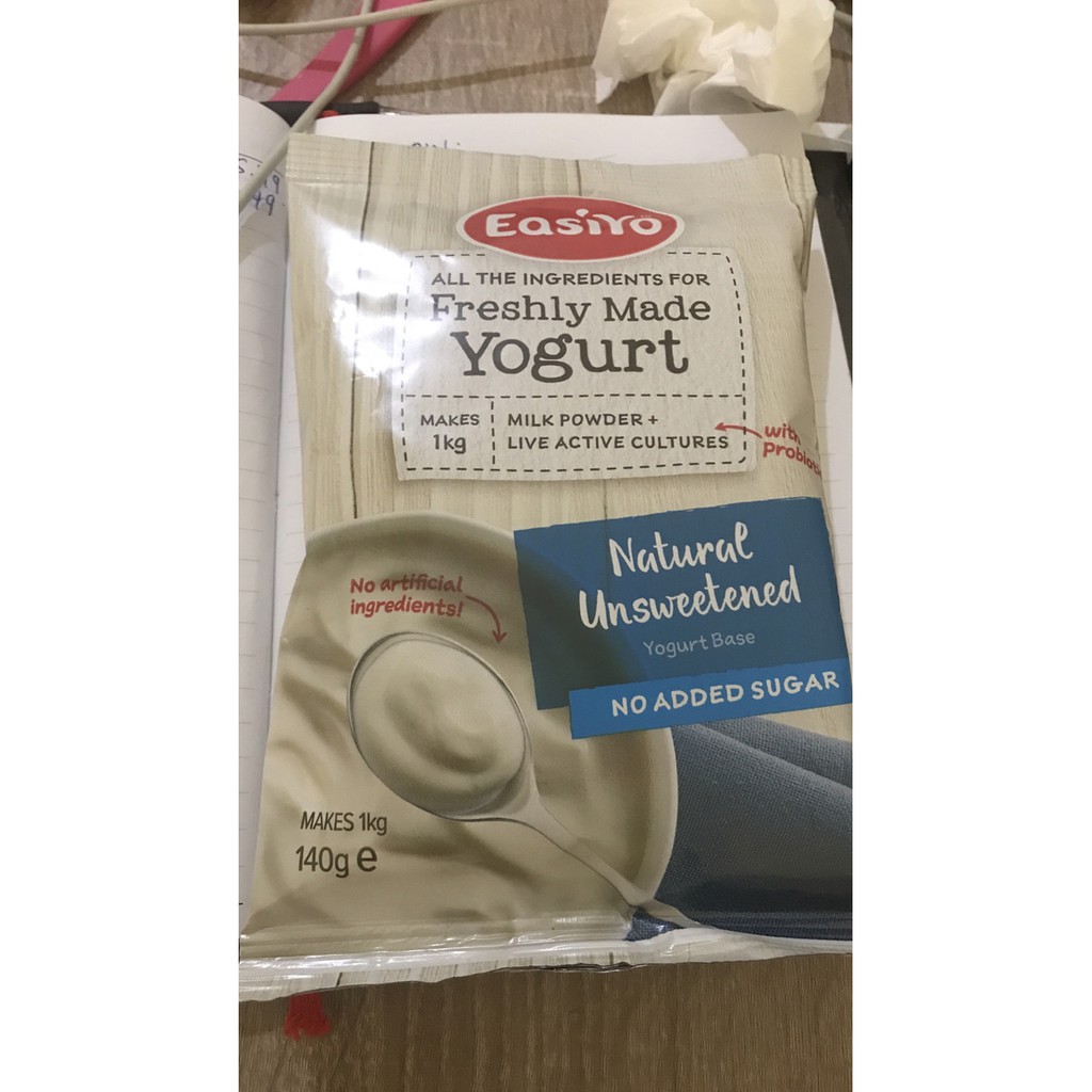 

Easiyo Unsweetened Yogurt