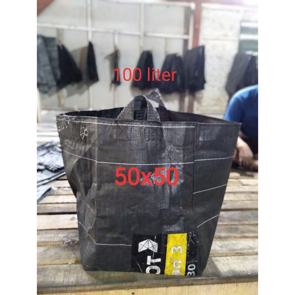ASLI Planter Bag Hitam 100 liter