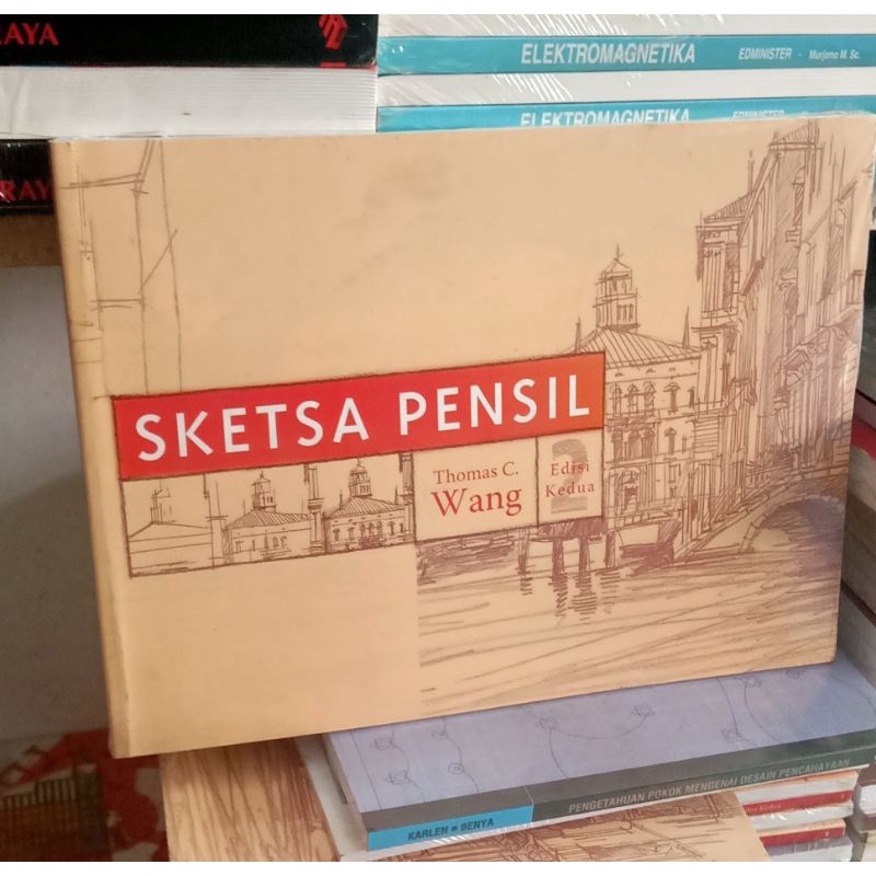 Buku Sketsa pensil thomas c.wang  edisi kedua erlangga