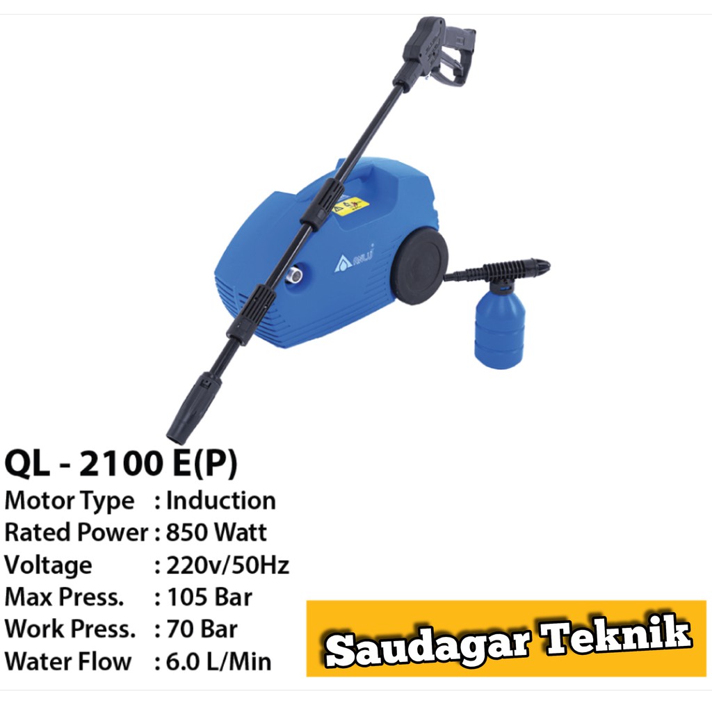 Jet Cleaner - Mesin Semprot Serba Guna High Pressure Anlu QL2100EP