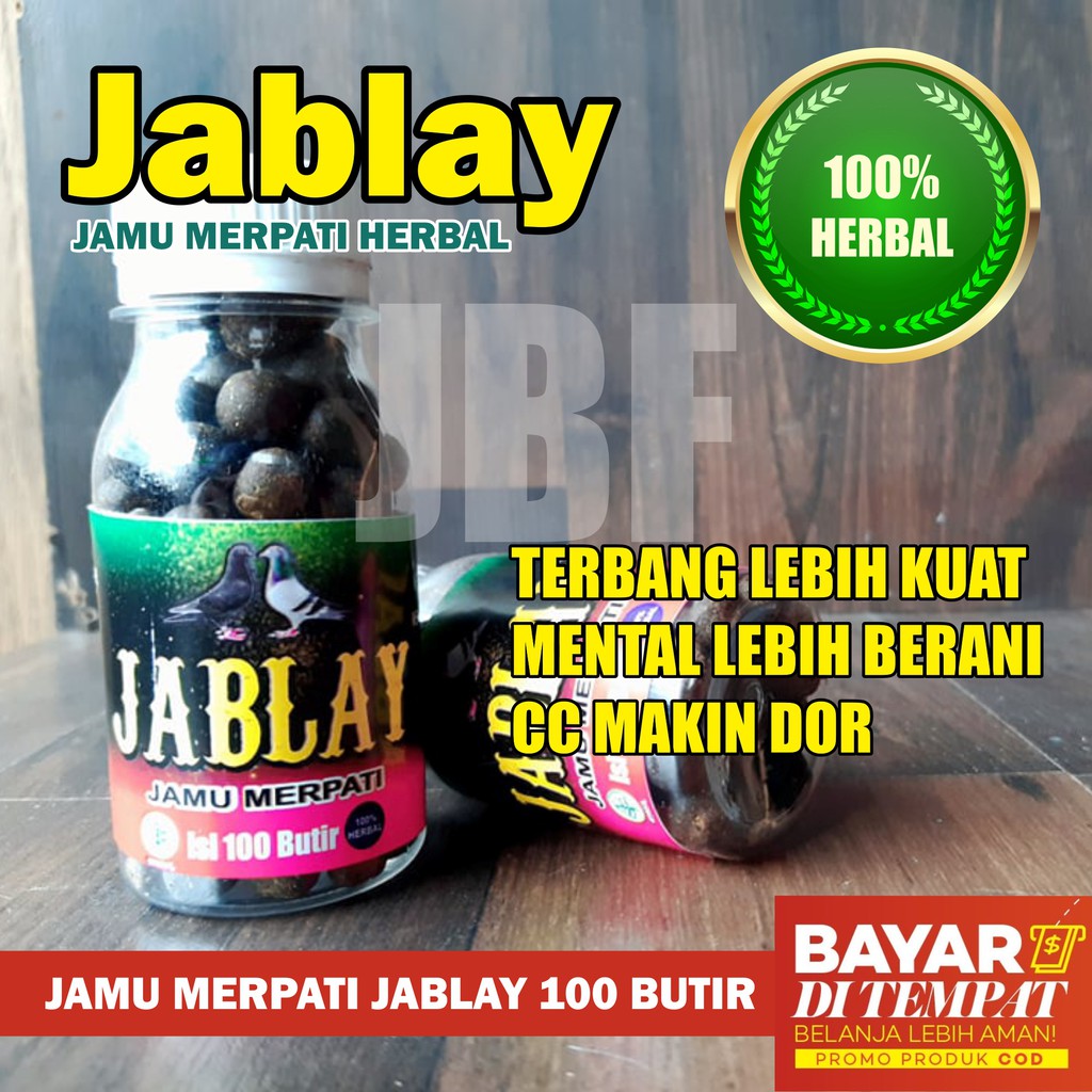 JAMU MERPATI KOLONG J4BLAY 100 BUTIR / JAMU MERPATI KOLONG / JAMU MERPATI BALAP