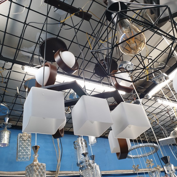 lampu gantung minimalis 3 lampu