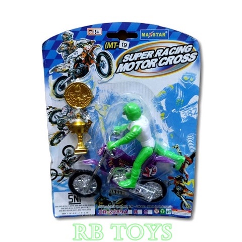 MAINAN MOTORCROSS + PIALA MT-19