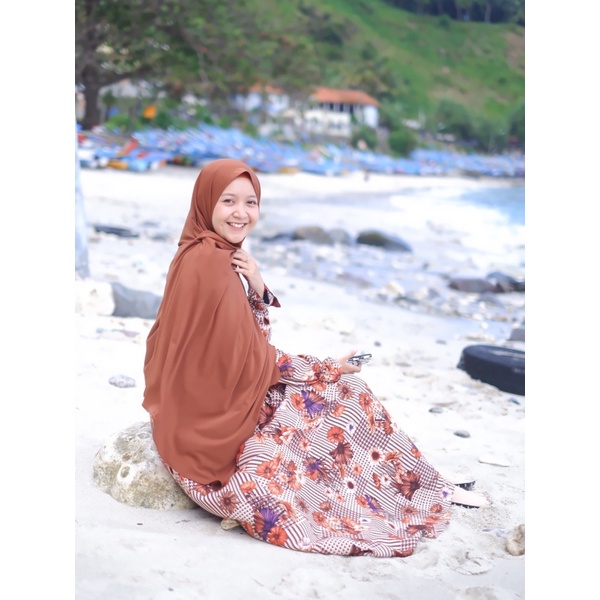 home dress premium motif rayon uniqlo termurah | gamis daster premium rayon uniqlo panjang murah