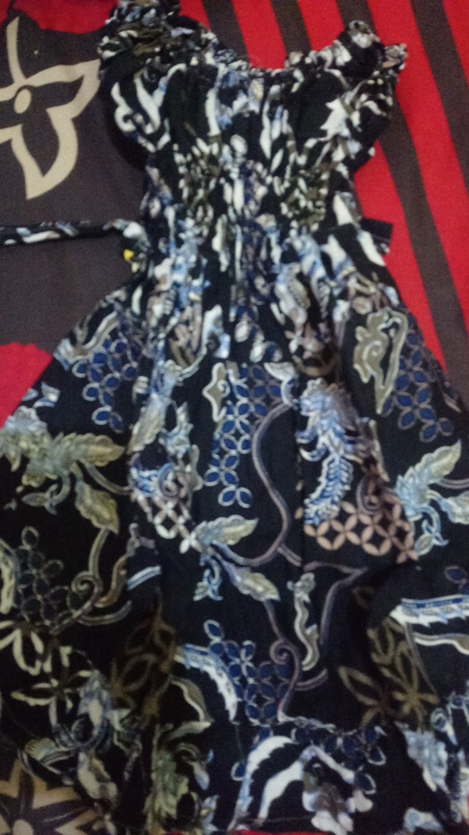 Dress Batik Anak / Daster Batik / Dres Batik Kerut