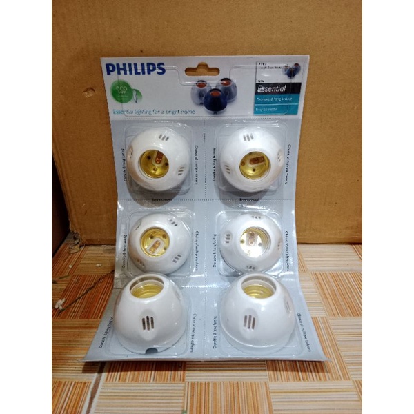 FITTING PLAFON/HIAS/TEMPEL PHILIPS DECO HOLDER PUTIH