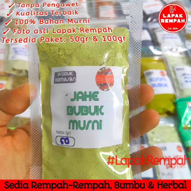 

Jual jahe murni bubuk tanpa bahan pengawet