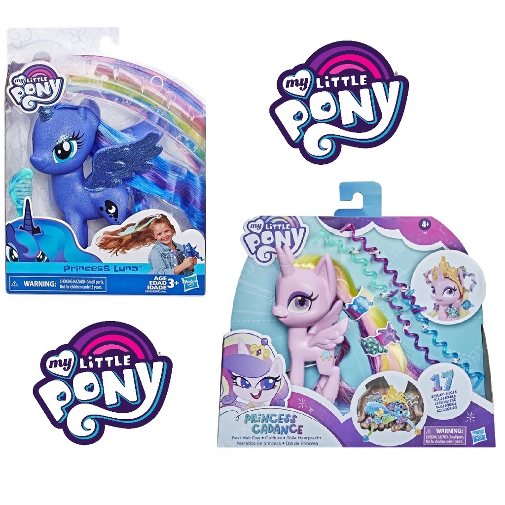My Little Pony Princess Celestia or Princess Luna Sparkling 6-inch Figure