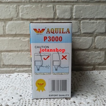 Aquila P3000 P 3000 power head mesin pompa celup aquarium aquascape power heads