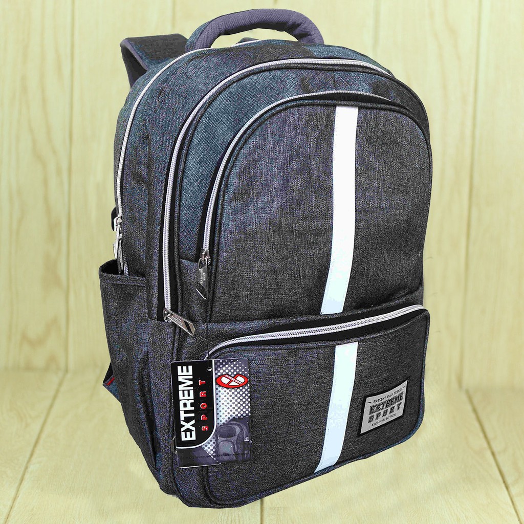 PROMO SERBA SERU!! Tas Punggung Distro Extreme Tebal Ransel Sekolah Kuliah Simple Cowok Pria Bagus