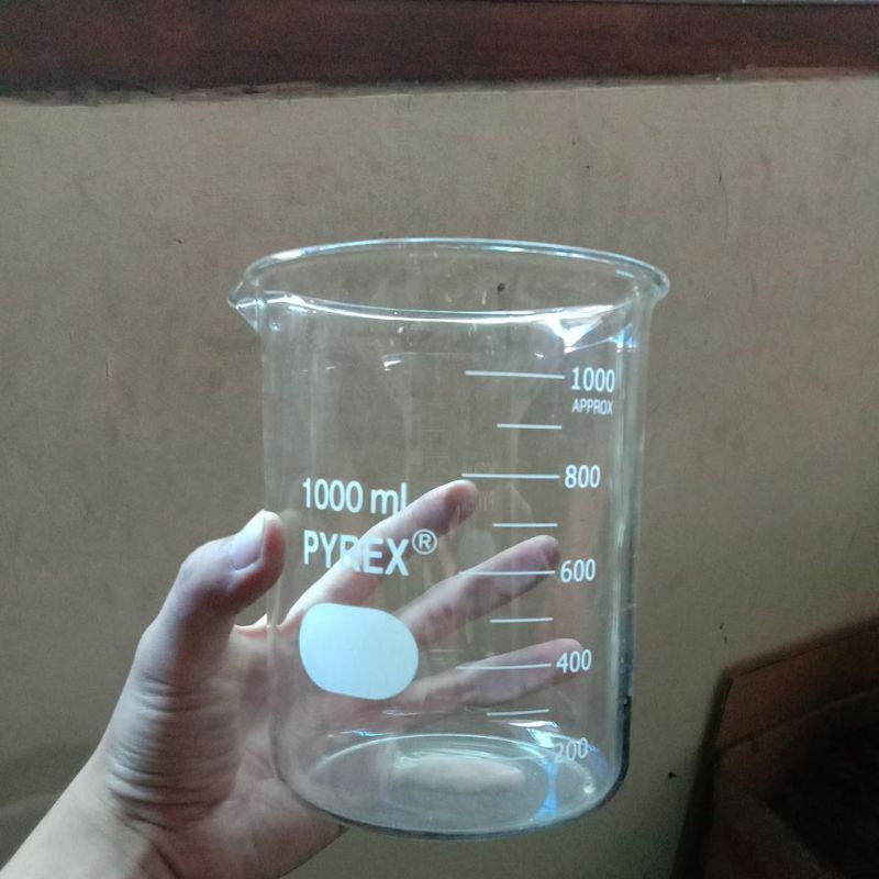 Jual Gelas Kimia 1000 Ml Beaker Glass Shopee Indonesia