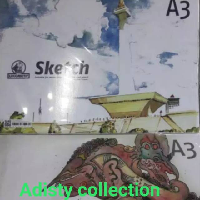 

Sketchbook A3 isi 25 lembar