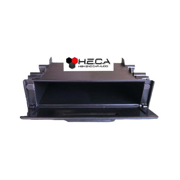 Drawer Laci Tutup Box Bawah Tape Head Unit Single Din Mobil