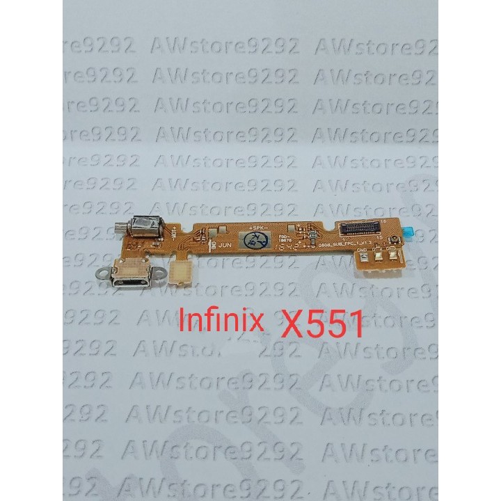 Fleksibel Flexibel Flexible Con TC Konektor Connector Charger Infinix Hot Note X551