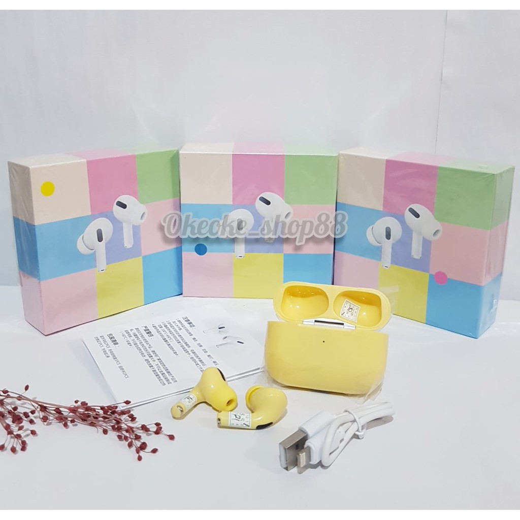 Inpods Earphone Bluetooth Wireless Macaroon i13 Pro TWS