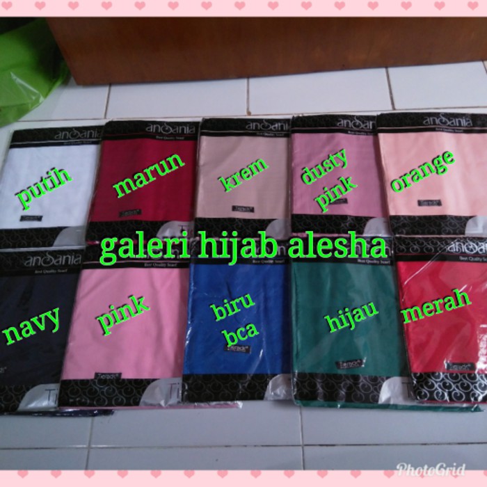 JILBAB / KERUDUNG SEGIEMPAT SEGI4 TIERACK TYREX BY ANSANIA SEGI EMPAT