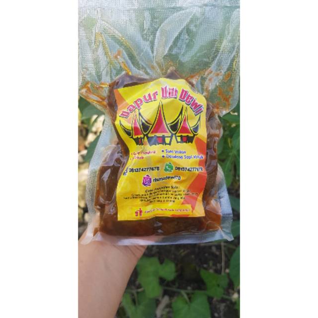 

Rendang Padang Dapur Uni Dewi (500 gram)