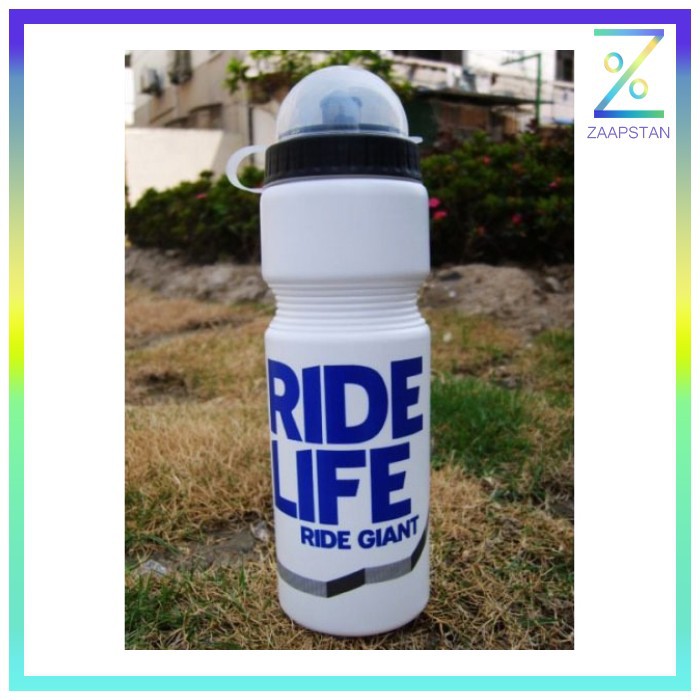 Botol Minum Olahraga Sepeda Ride Life Logo 750ml - 30A11 - White