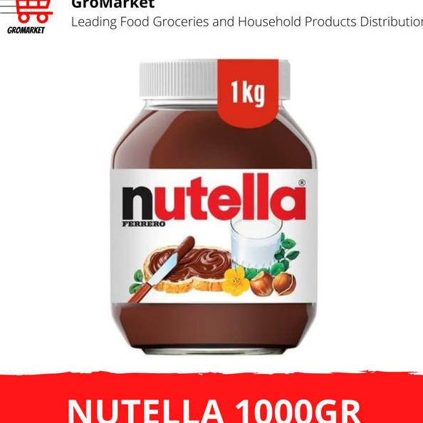 

NUTELLA 1KG (1000 GR), EXPIRED PANJANG, ADA LOGO BPOM MUI