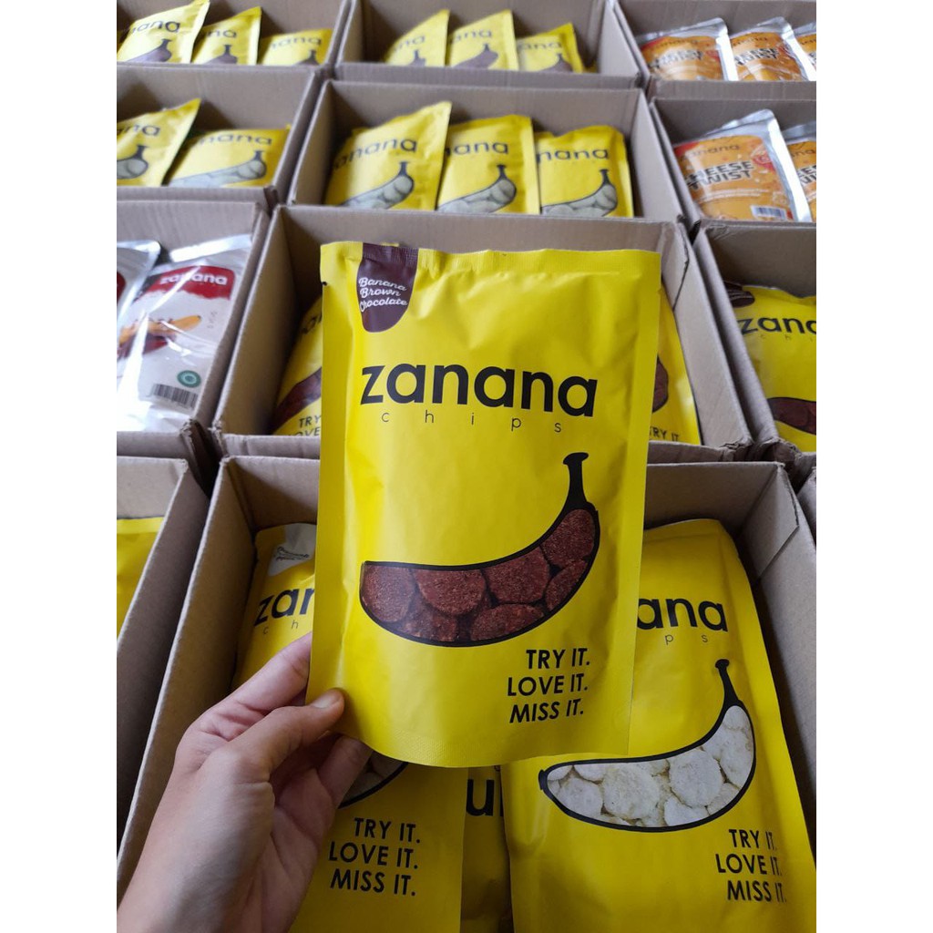 

Zanana Chips Zanana Keripik Pisang Banana Chips Enak Dari Bandung