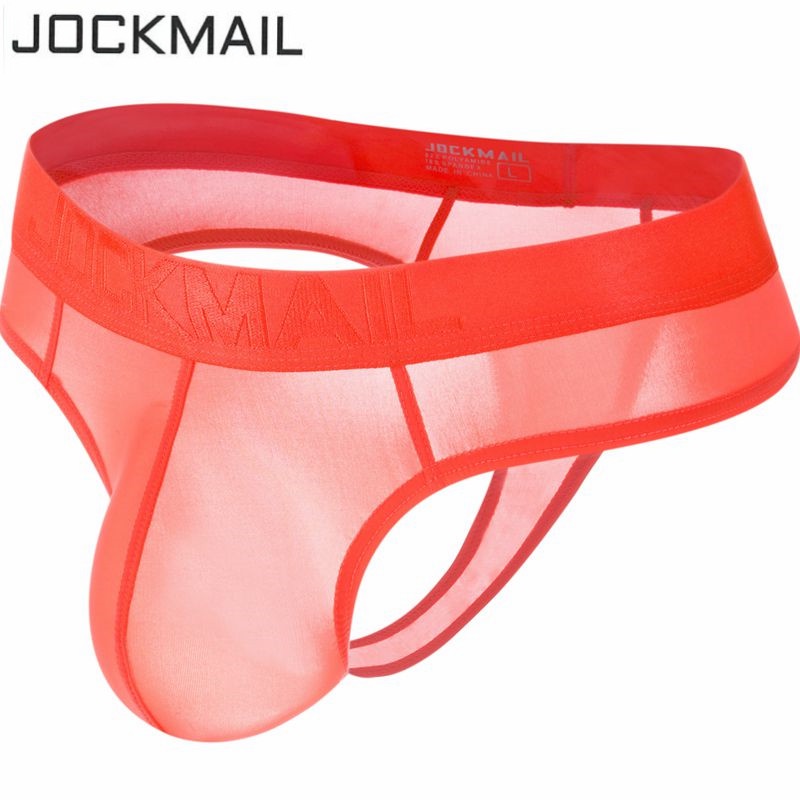 Sexy Ice Silk Men bikini Gay underwear men thong g string homme Jockstrap men's briefs Male sexy