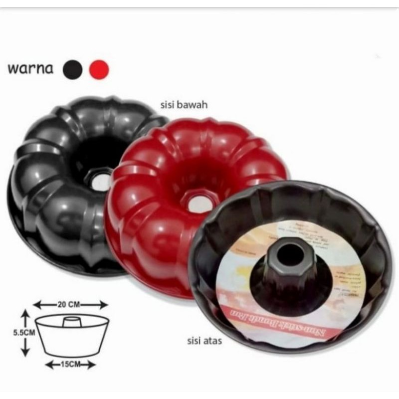 Loyang Tulban bahan teplon