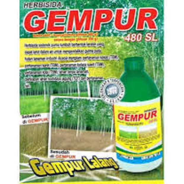 Obat Rumput - Herbisida Gempur 480sl