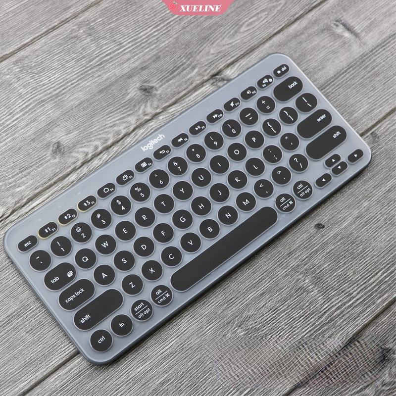 Logitech K380 Cover Pelindung keyboard Wireless Bahan Silikon Anti Debu / Air Ukuran ZXL