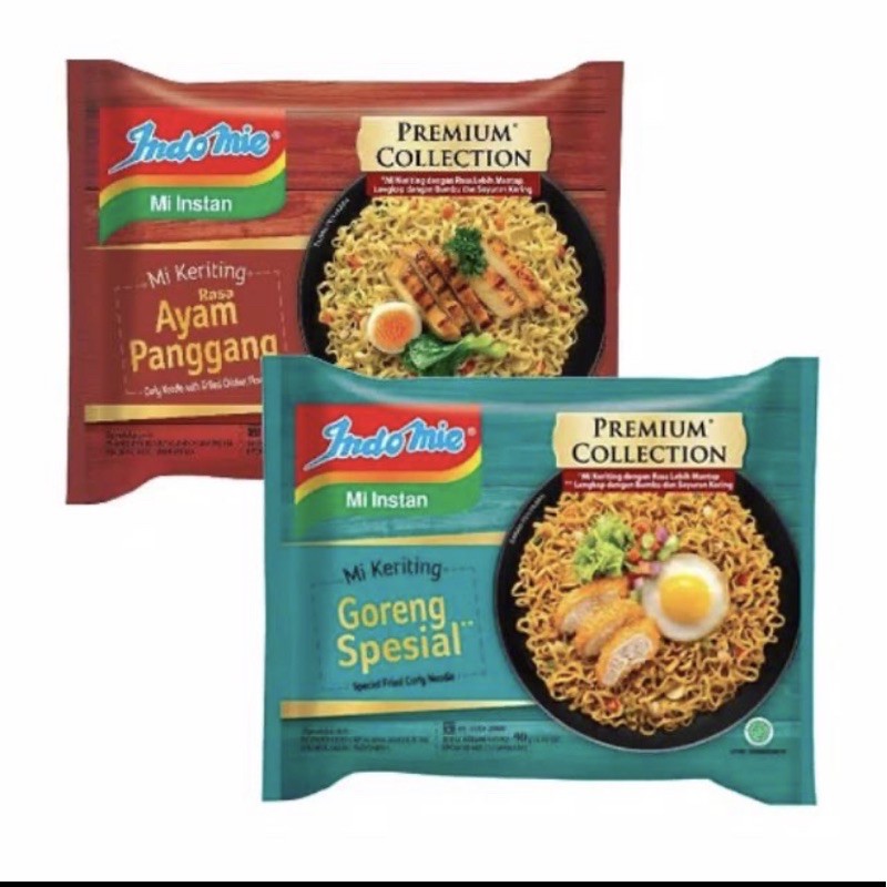 Indomie Mie Keriting Premium Collection