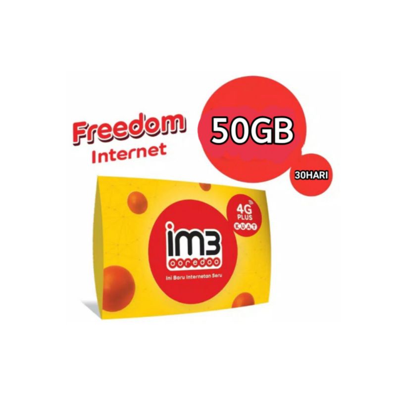 PERDANA IM3 50GB PAKET SENSASI