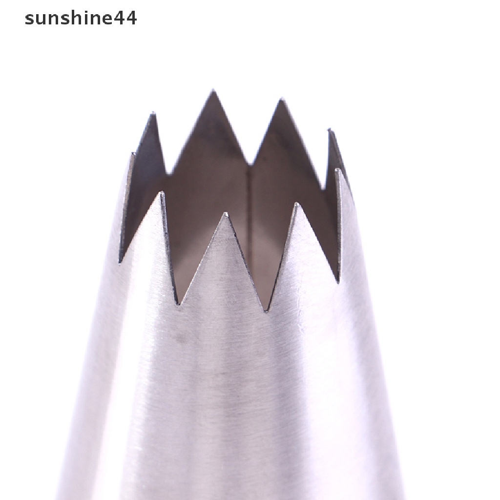 Sunshine Lampu Sorot Led Tenaga Surya #362 Ujung Mulut Pipa Icing Bahan Stainless Steel Untuk Cupcake