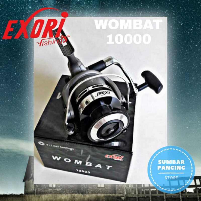 KATROL PANCING, REEL EXORI - WOMBAT 10000