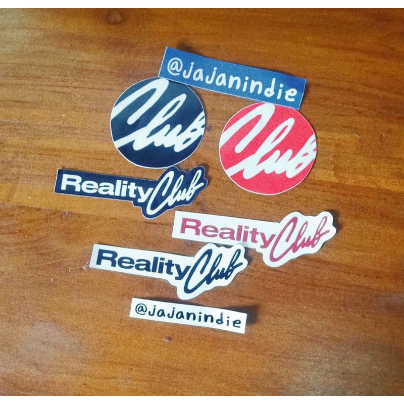 STIKER PACK REALITY CLUB / Reality Club Merchandise / Kittendust / Stiker Pack / Stiker Band Indie