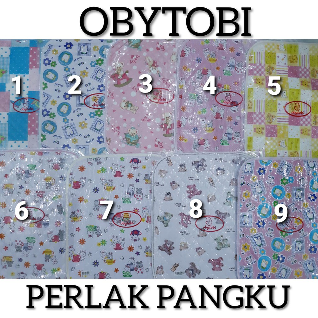 Perlak Pangku Alas Tidur Bayi Obytobi