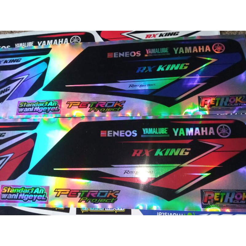 Striping rx king Hologram || Striping rx king Variasi (COD)