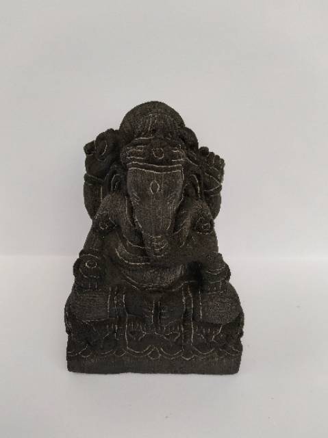 (BISA COD) Miniatur Patung Dewa Ganesha Tanpa Tedeng Pelindung - Souvenir Jogja - Pajangan Dinding