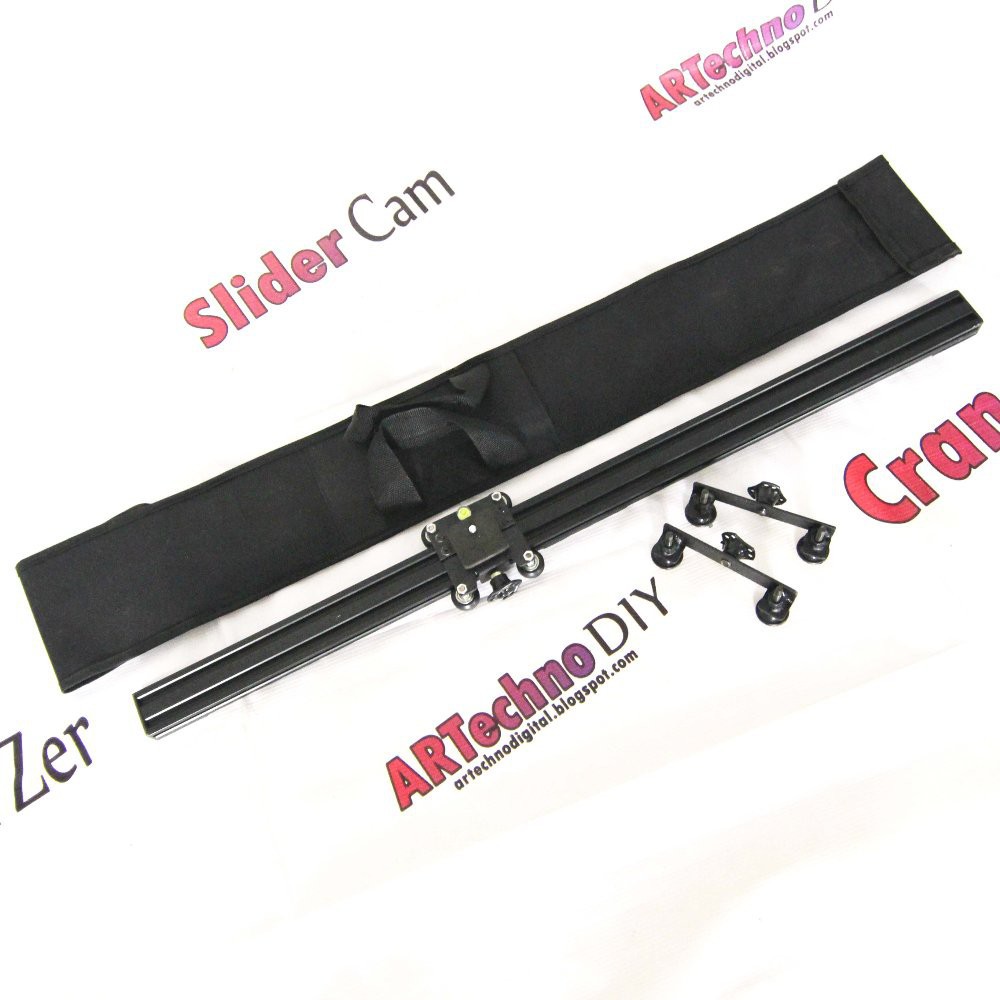 30cm Mini Slider Cam V7 Slider Kamera Camera Slider Video DSLR Mirrorless ARTechno DIY