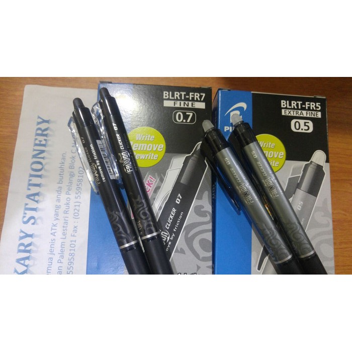 

Unik Pulpen Pen Frixion Pilot ( pulpen yang bisa dihapus) Terbaru