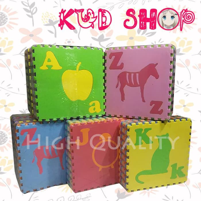 Puzzle Lantai - Puzzle Evamat - Matras Puzzle Evamat / Matras Alfabet A - Z Dengan Gambar Produk