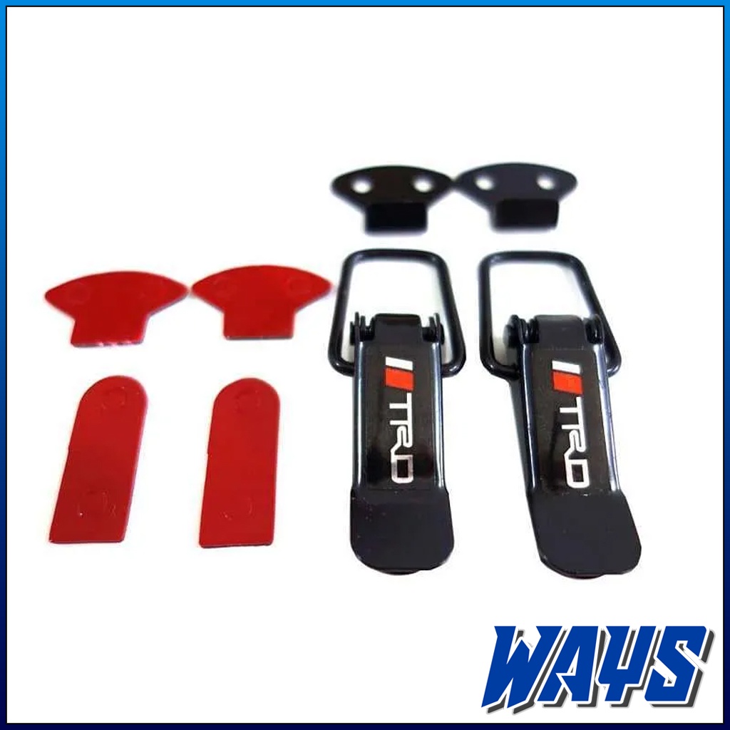 [Z160] TRD Clip Klip Kancing Penahan Bemper Bumper Pengait Body Besar Kecil Universal Motor Mobil